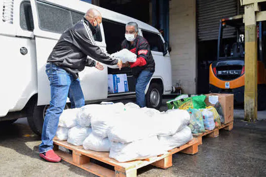 Diadema recebe doações de cooperativas e sindicato de trabalhadores da saúde