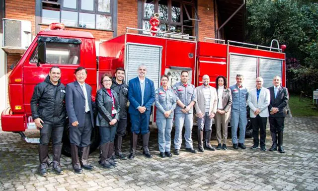 BASF realiza doação de viatura de bombeiros para São Bernardo