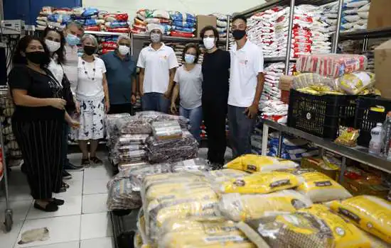 Natal Solidário de Diadema arrecada 95 toneladas de alimentos