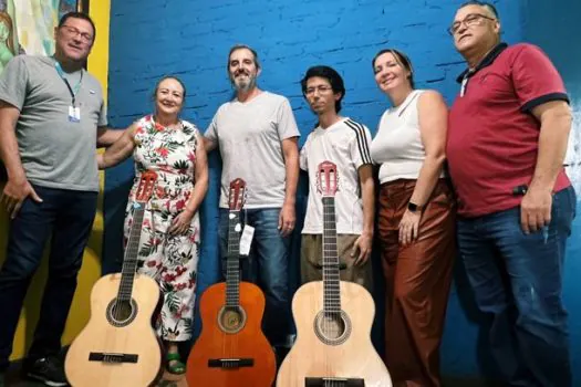 Escola de Artes de Ribeirão Pires recebe doação de novos instrumentos