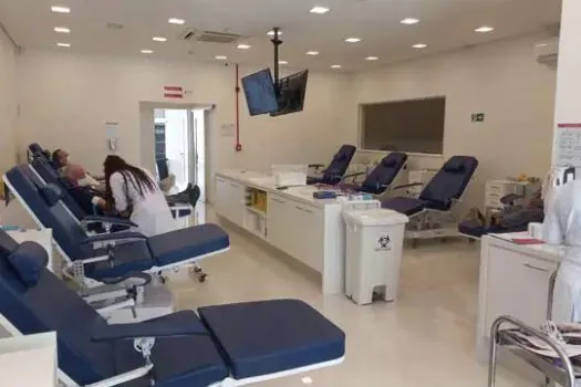 GSH Banco de Sangue de Santo André funcionará parcialmente neste período de feriado