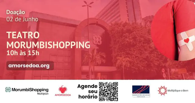 MorumbiShopping realiza campanha de doação de sangue