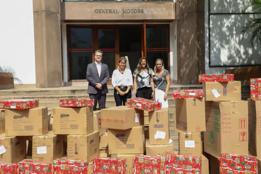 FSS de São Caetano recebe doação de 530 brinquedos do Instituto GM