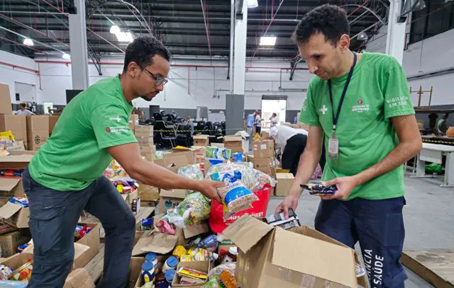 Fussp e Defesa Civil vão priorizar recebimento de alimentos e água para Litoral Norte