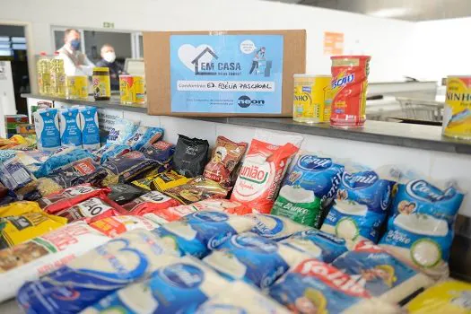 Em São Bernardo, campanha Vacina contra a Fome recebe 4 toneladas de alimentos