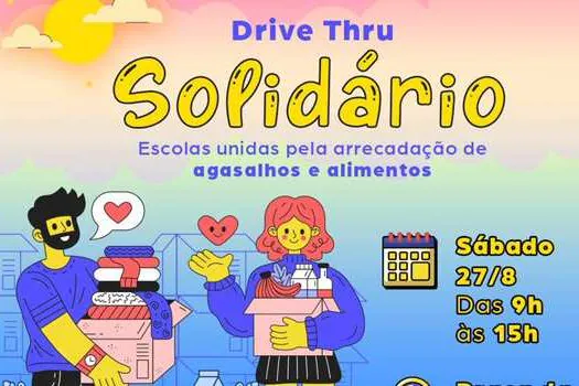 Drive Thru Solidário acontece em Diadema neste sábado