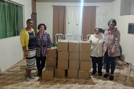 Fundo Social de Ribeirão Pires realiza entrega 700 quilos de alimentos