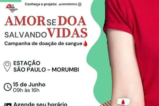 Junho Vermelho: EMTU realiza ações para incentivar a doação de sangue