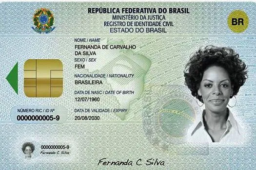 Nova Carteira de Identidade Nacional começa a ser emitida hoje (26)