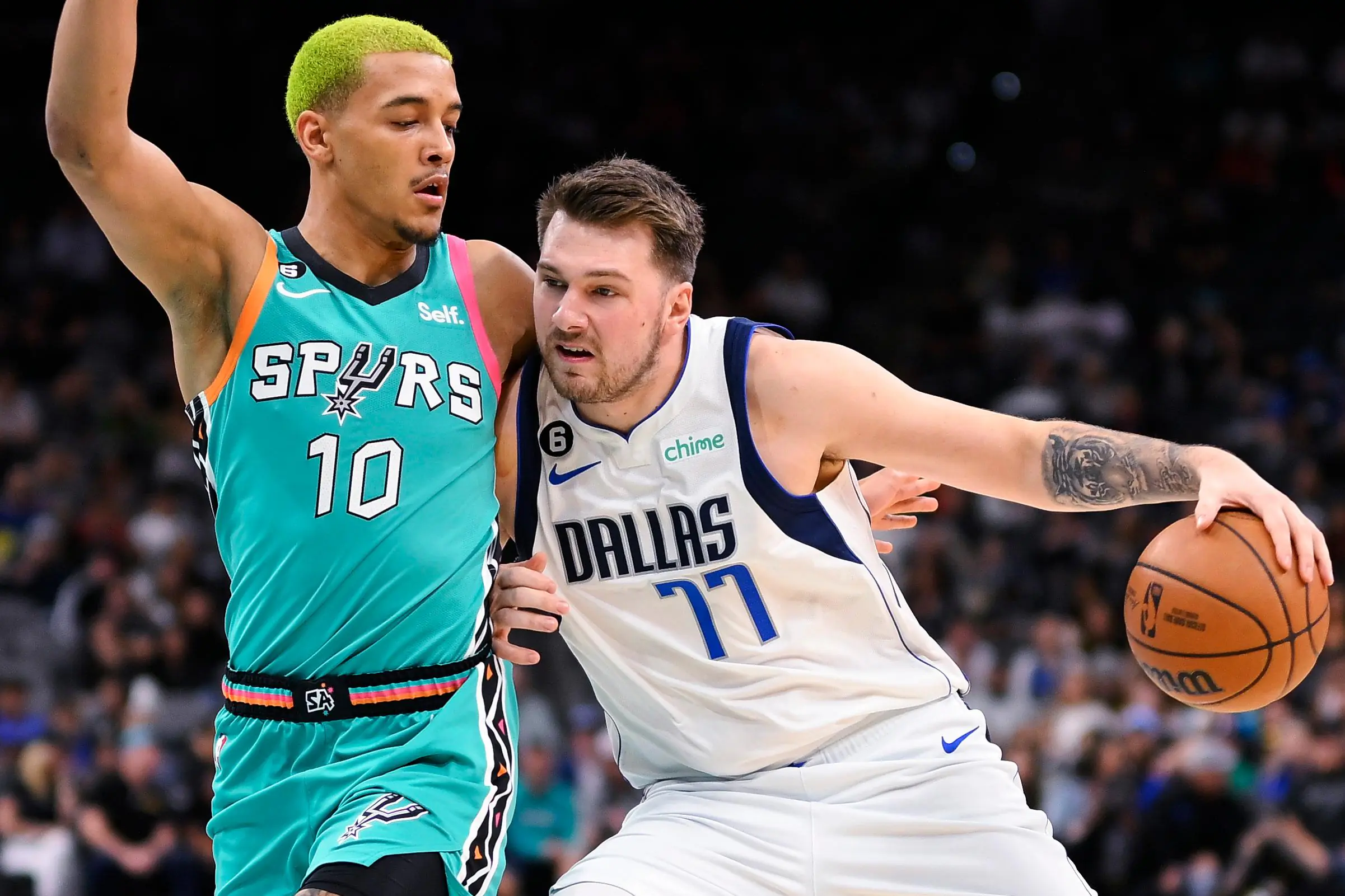 Doncic responde Popovich em quadra