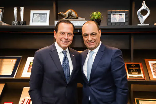 Auricchio se reúne com o governador João Doria