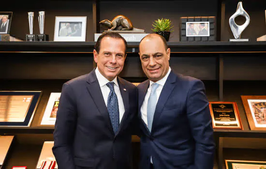 Auricchio se reúne com o governador João Doria