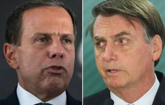 Reunião com governadores do Sudeste tem discussão entre Bolsonaro e Doria