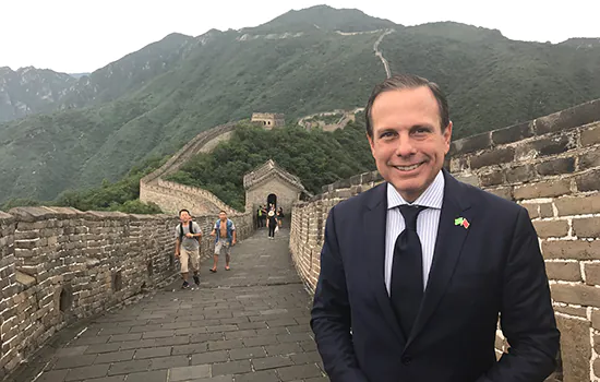 Doria anuncia 1º escritório comercial de São Paulo na China