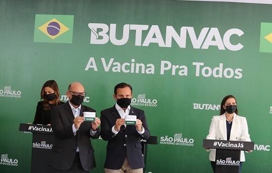 SP começa a produzir o primeiro lote de 18 milhões de doses da Butanvac