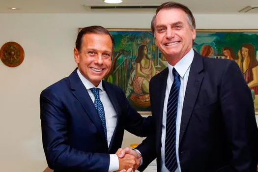 Doria diz que irá com Bolsonaro à China no segundo semestre de 2019