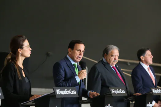 Doria determina luto em SP por vítimas do coronavírus