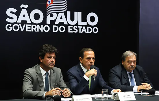 Doria elogia Mandetta após críticas de Bolsonaro ao ministro