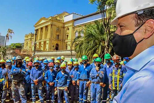 Semana da Independência: Doria vistoria obras do Museu do Ipiranga