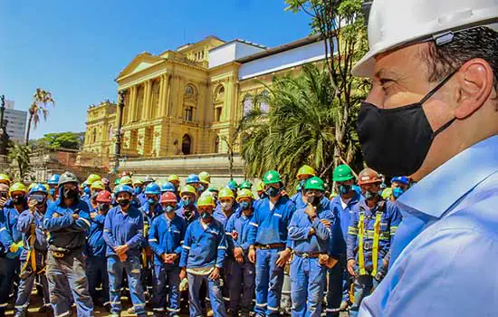 Semana da Independência: Doria vistoria obras do Museu do Ipiranga