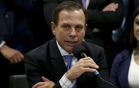 Doria diz ser contra reeleição e que não tentará novo mandato em SP