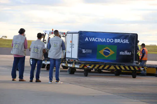 SP recebe quarto lote com 5,5 milhões de doses da Vacina do Butantan