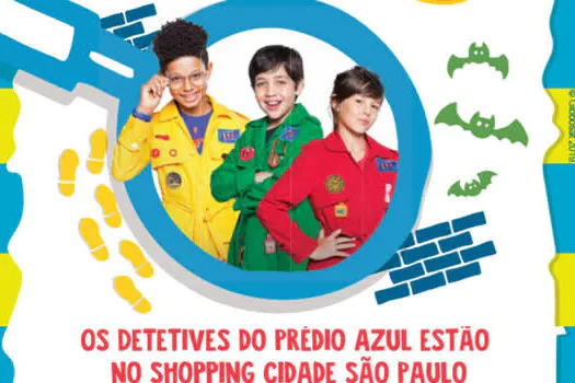 Detetives do Prédio Azul no Shopping Cidade São Paulo