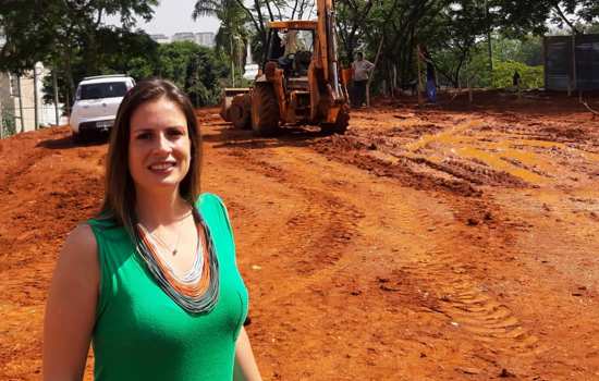 Dra. Ana Veterinária visita obras do Hospital Veterinário Municipal de Santo André