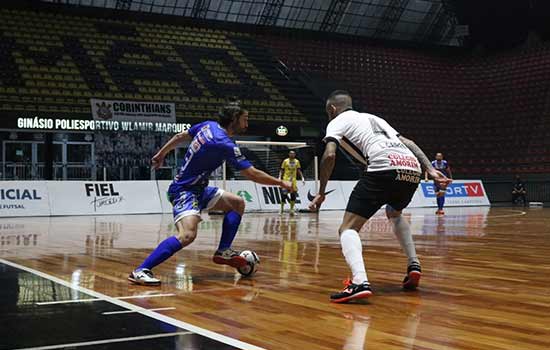 Corinthians empata com Dracena na Liga Nacional de Futsal e continua em 4º no grupo A