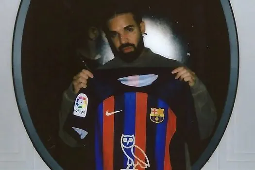 Barcelona usará logo do rapper Drake em uniforme no clássico com o Real Madrid