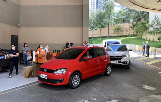 Drive thru no Shopping ABC garante o presente de Dia das Mães