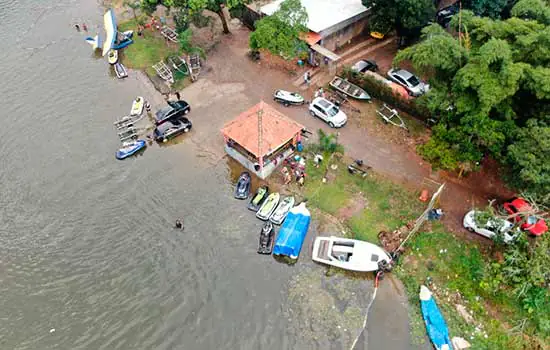 Santo André utiliza drone para interromper festa clandestina com aglomeração