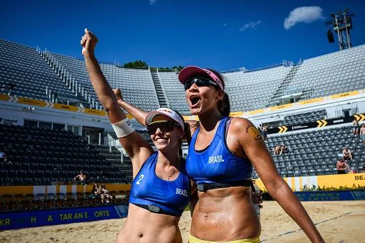 Campeãs mundiais, Duda e Ana Patricia voltam ao Circuito Mundial de vôlei de praia