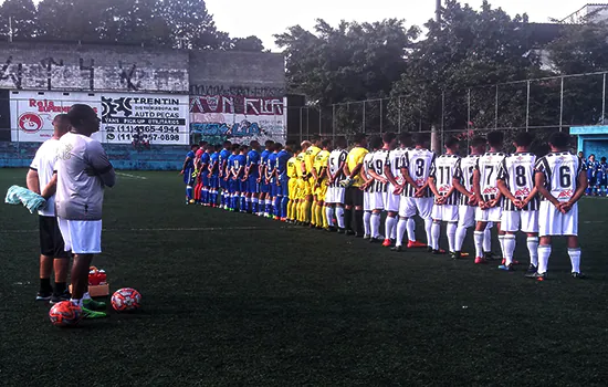 A categoria sub-20 do EC São Bernardo não conseguiu sair com a vitória