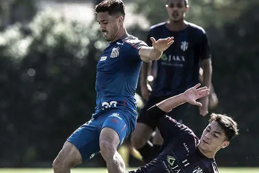 Com time alternativo, EC São Bernardo perde para o Santos em jogo-treino