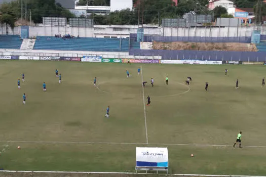 Em jogo-treino, EC São Bernardo utiliza todo o elenco profissional