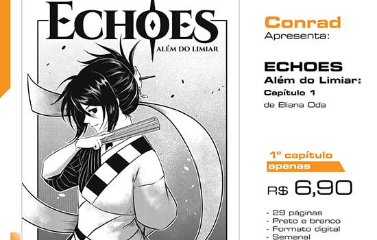 Mangá nacional ‘Echoes’ é lançado digitalmente no Brasil