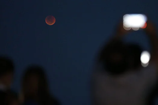 Fim de semana terá Lua de Sangue “triplamente especial”