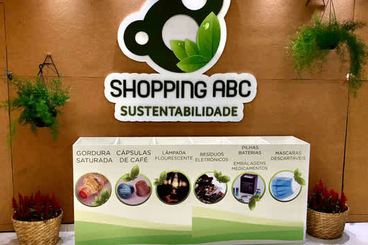 Shopping ABC inaugura ponto de descarte para itens não reciclados