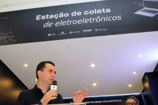 Santo André inaugura Estação de Coleta de Eletroeletrônicos no Atrium Shopping