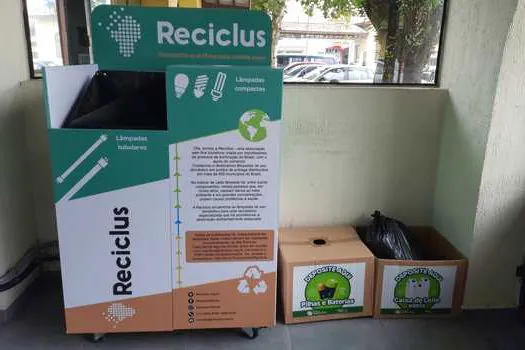 Ribeirão Pires reforça campanha para reciclagem de lâmpadas