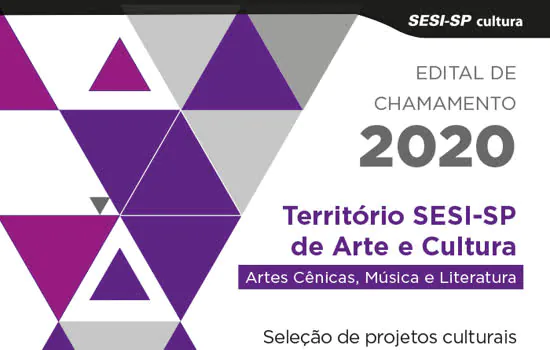 Sesi-SP abre edital de projetos culturais para 2020