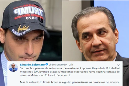 Eduardo Bolsonaro rebate crítica de Malafaia: ‘já trabalhei como imigrante’