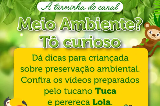 Ribeirão Pires lança canal de vídeos sobre Educação Ambiental