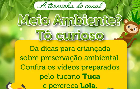 Ribeirão Pires lança canal de vídeos sobre Educação Ambiental