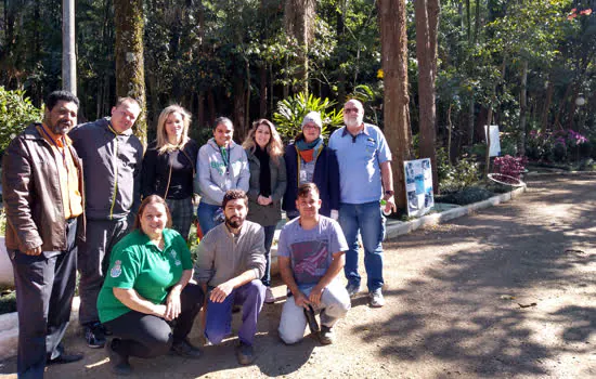 Educação Ambiental de Santo André visita Jardim Botânico de Diadema