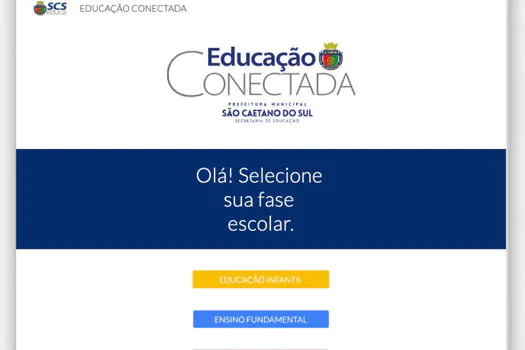 Aulas online atingem 95% de adesão na rede municipal de São Caetano