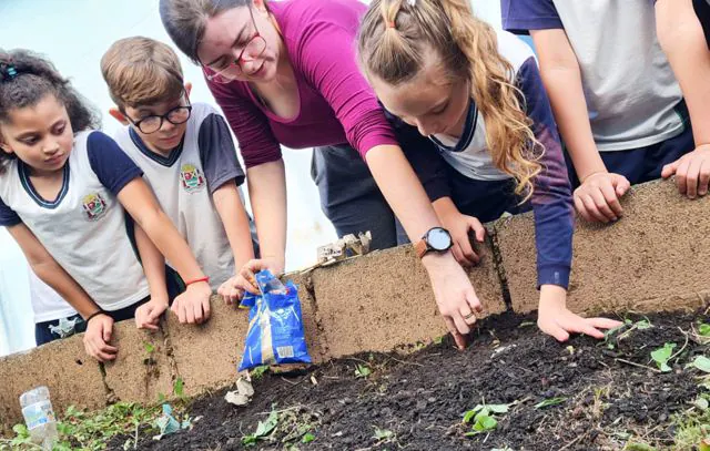 Ribeirão Pires participa de estudo sobre relação entre hortas e desenvolvimento emocional