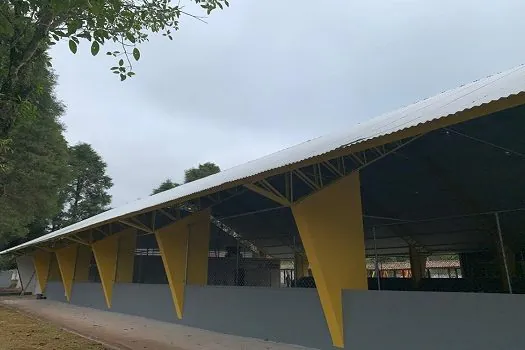 Educação de Ribeirão Pires inaugura quadra do Sebastião Vayego neste sábado (11)