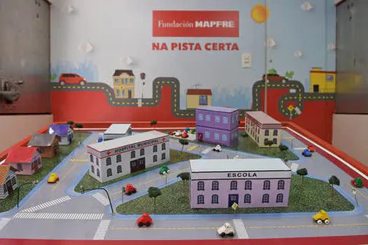 Diadema recebe projeto de Educação Viária com mini cidade cenográfica